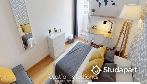 Colocation �tudiante Studio &agrave; Lille (59800)