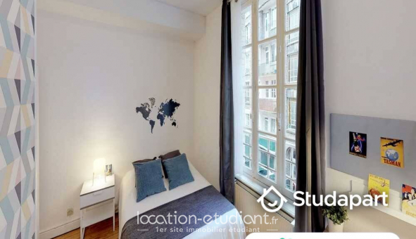 Colocation �tudiante Studio &agrave; Lille (59800)