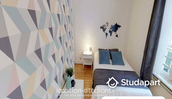Colocation �tudiante Studio &agrave; Lille (59800)
