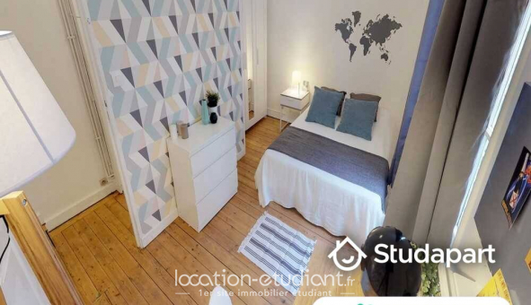 Colocation �tudiante Studio &agrave; Lille (59800)