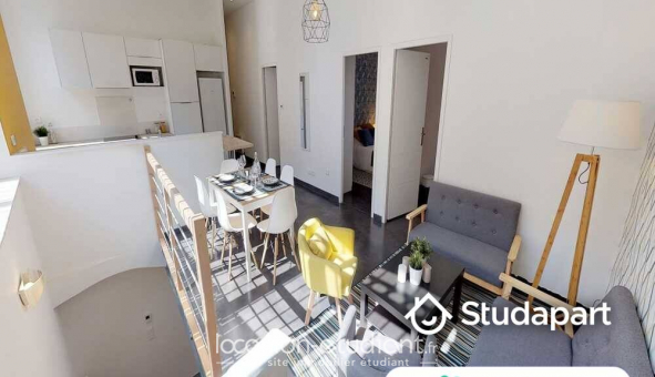 Colocation �tudiante Studio &agrave; Lille (59800)