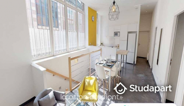 Colocation �tudiante Studio &agrave; Lille (59800)