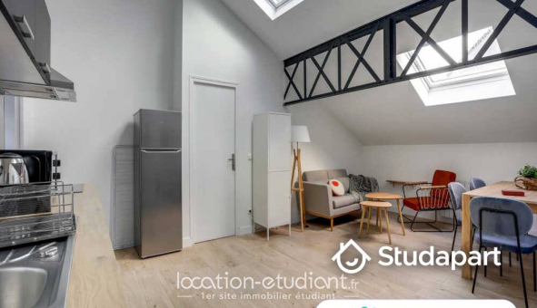 Colocation �tudiante Studio &agrave; Lille (59800)