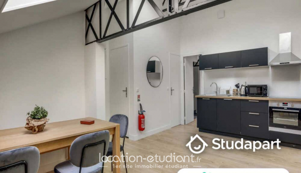 Colocation �tudiante Studio &agrave; Lille (59800)