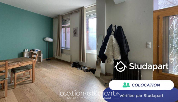 Colocation �tudiante Studio &agrave; Lille (59800)