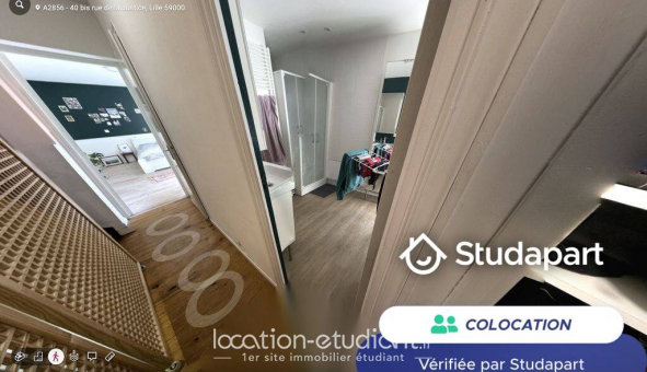 Colocation �tudiante Studio &agrave; Lille (59800)