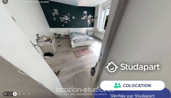 Colocation �tudiante Studio &agrave; Lille (59800)