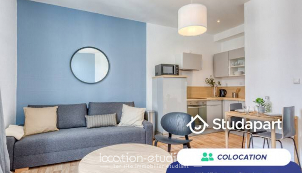 Colocation �tudiante Studio &agrave; Lille (59800)