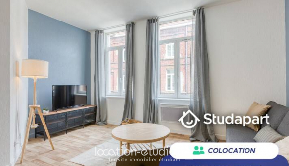 Colocation �tudiante Studio &agrave; Lille (59800)