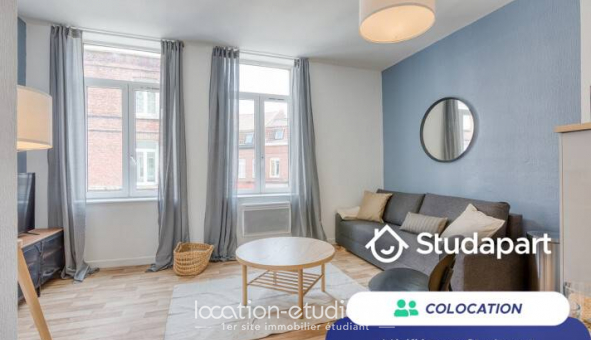 Colocation �tudiante Studio &agrave; Lille (59800)