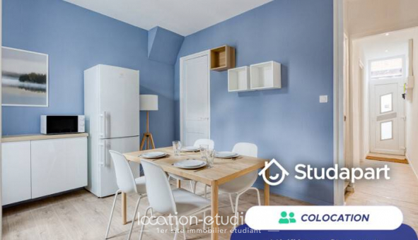 Colocation �tudiante Studio &agrave; Lille (59800)