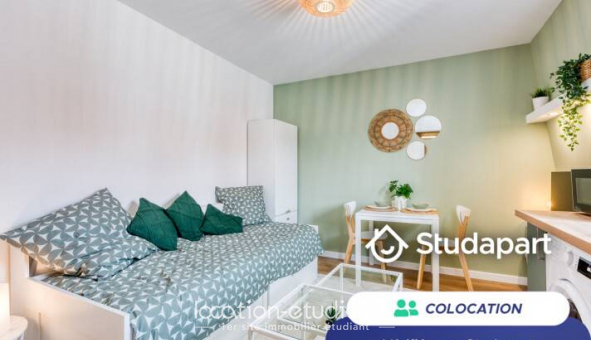 Colocation �tudiante Studio &agrave; Lille (59800)