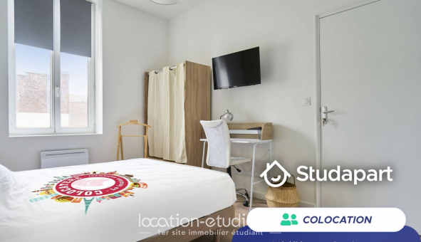 Colocation tudiante T1 à Lille (59800)