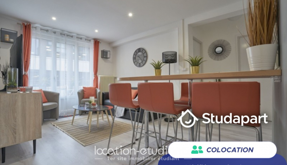 Colocation étudiante T4 à Lille (59800)