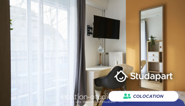 Colocation tudiante T1 à Lille (59800)