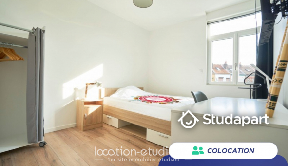 Colocation tudiante T4 à Lille (59800)