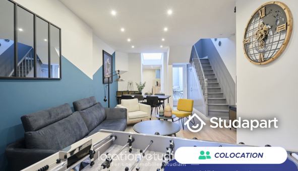 Colocation tudiante Duplex à Lille (59800)