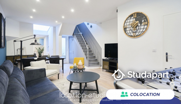 Colocation tudiante Duplex à Lille (59800)