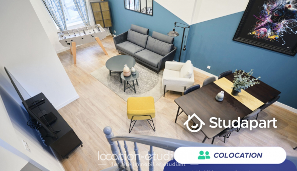 Colocation tudiante Duplex à Lille (59800)