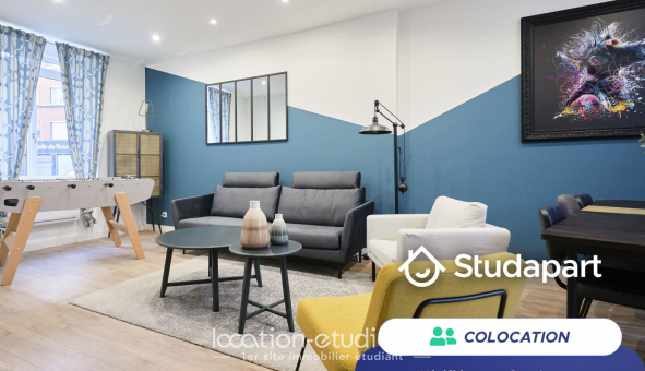 Colocation tudiante Duplex à Lille (59800)