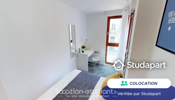 Colocation tudiante Duplex à Lille (59800)