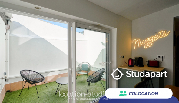 Colocation tudiante Studio à Lille (59800)