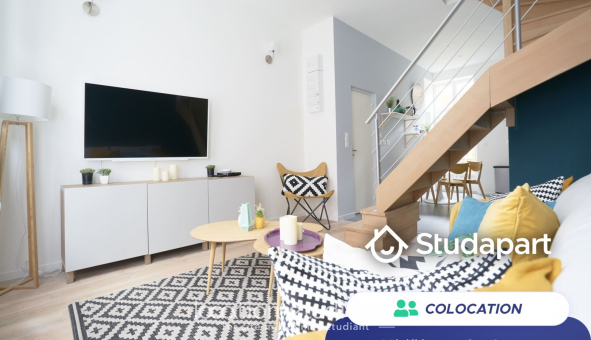 Colocation tudiante T4 à Lille (59800)