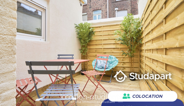 Colocation �tudiante T5 &agrave; Lille (59800)