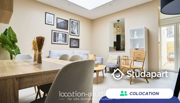 Colocation �tudiante T5 &agrave; Lille (59800)