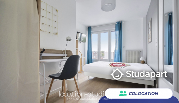 Colocation �tudiante Duplex &agrave; Lille (59800)