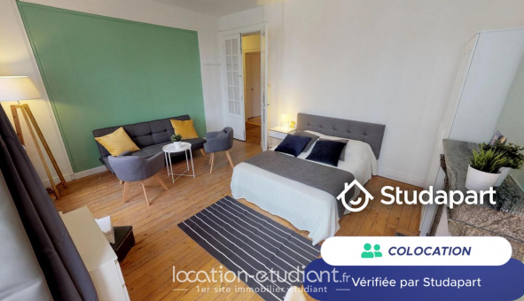 Colocation étudiante T1 à Lille (59800)