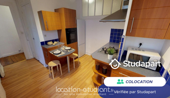Colocation étudiante T1 à Lille (59800)