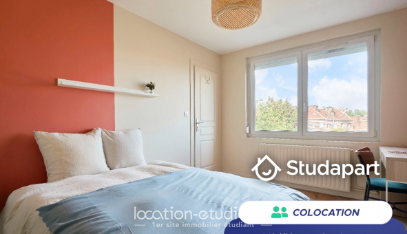 Colocation étudiante Studio à Lille (59800)