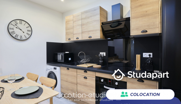 Colocation tudiante T3 à Lille (59800)
