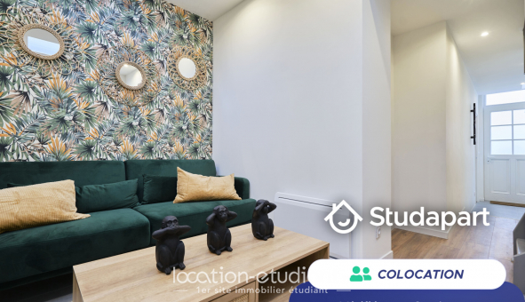 Colocation tudiante T3 à Lille (59800)