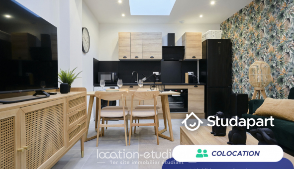 Colocation tudiante T3 à Lille (59800)