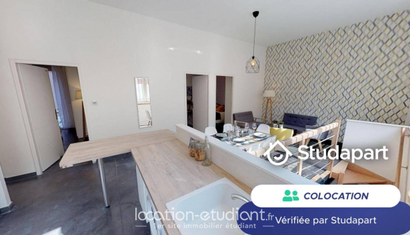 Colocation étudiante Studio à Lille (59800)