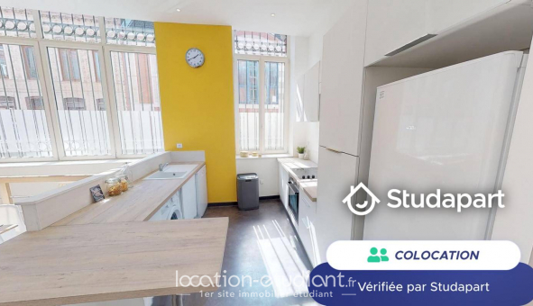Colocation étudiante Studio à Lille (59800)