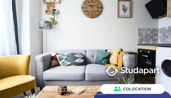 Colocation �tudiante T2 &agrave; Lille (59800)