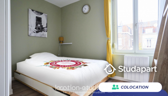 Colocation �tudiante T2 &agrave; Lille (59800)