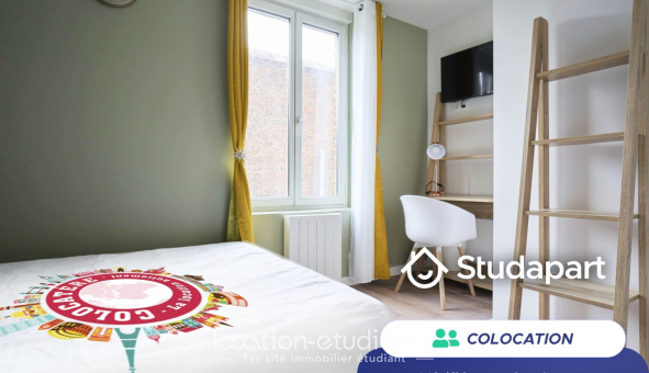 Colocation �tudiante T2 &agrave; Lille (59800)
