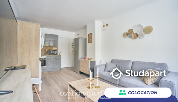 Colocation tudiante Studio à Lille (59800)