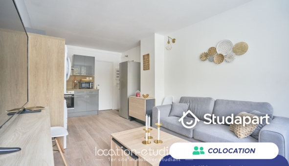 Colocation tudiante Studio à Lille (59800)