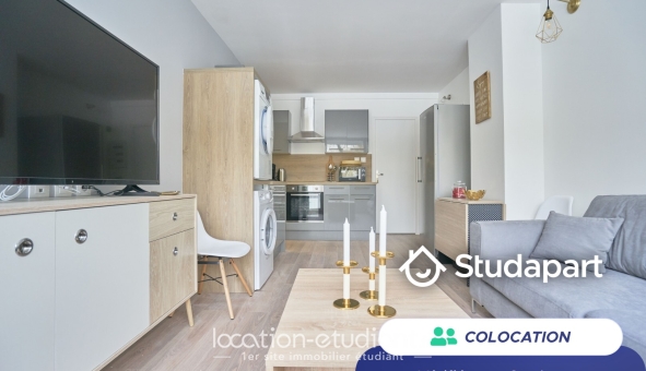 Colocation tudiante Studio à Lille (59800)