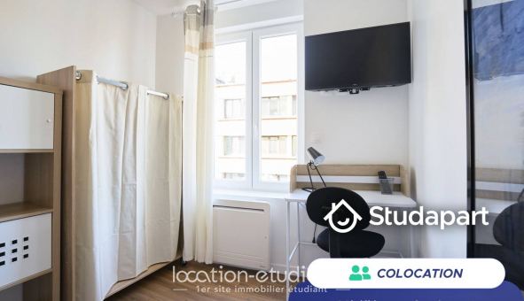 Colocation tudiante T1 à Lille (59800)