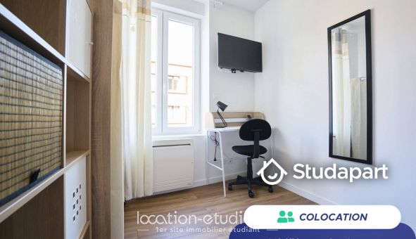Colocation tudiante T1 à Lille (59800)