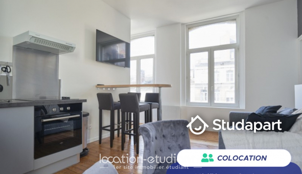 Colocation tudiante T4 à Lille (59800)