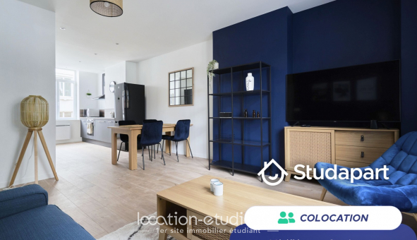 Colocation tudiante T4 à Lille (59800)