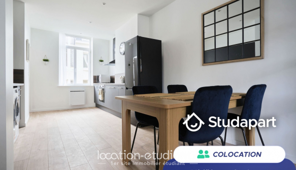 Colocation tudiante T4 à Lille (59800)