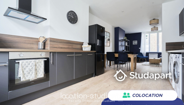 Colocation tudiante T4 à Lille (59800)